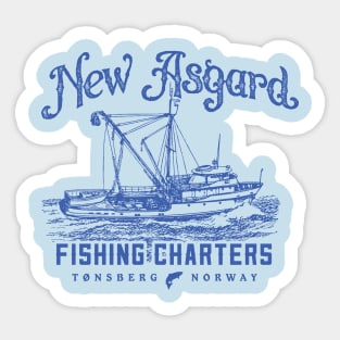 New Asgard Fishing Charters Sticker